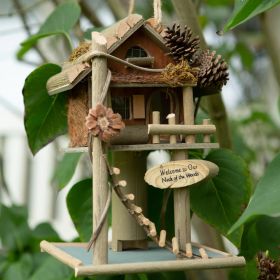 Tree House Bird House Feeder