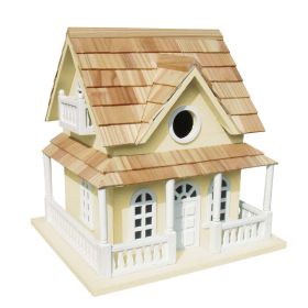 Cape May Cottage Birdhouse - Yellow