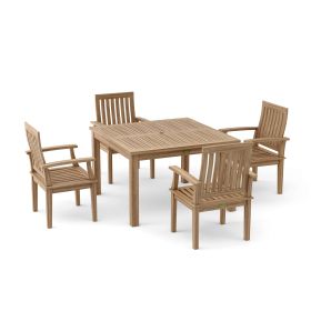 Windsor Brianna 5-Pieces Dining Table Set
