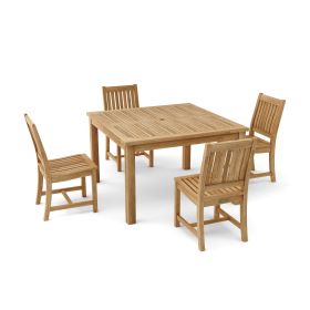 Windsor Rialto Side Chair 5-Pieces Dining Table Set