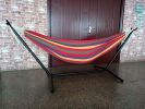 Tropical Stripe Double Classic 2 Person Hammock With Stand