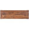 Mod Industrial Rustic Wood Bench