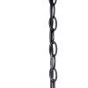 Matte Black Terrarium Shape Hanging Light
