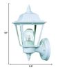 White Cast Aluminum Outdoor Wall Light