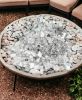 Square Clear Rust Resistant Fire Glass Fire Pit Accessory