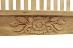50" Round Rose Bench