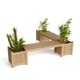 Planter Bench (2 benches + 3 planter box)