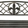 FarmHome Bronze Sturdy 2 Seat Porch Swing Bench Scroll Accents
