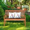 FarmHome Slatted 2 Seater Garden Eucalyptus Bench