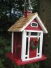 Christmas Cottage Bird Feeder