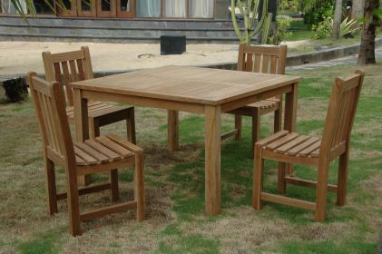 Windsor Classic Side Chair 5-Pieces Dining Table Set