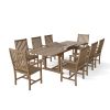 Bahama Wilshire Armchair 9-Pieces Extension Dining Set