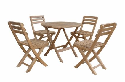 Chester Alabama 5-Pieces Bistro Set