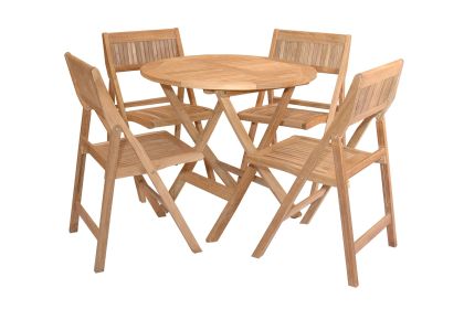 Windsor 5-pieces Round Bistro Set