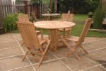 Butterfly Comfort 5-Pieces Dining Table Set