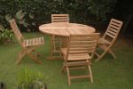 Andrew Butterfly Folding 5-pieces Dining Set