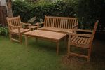 Classic 3-Seater 5-Pieces Conversation Set