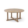 Tosca 4-Foot Round Table w/ Frame