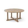 Tosca 4-Foot Round Table w/ Frame