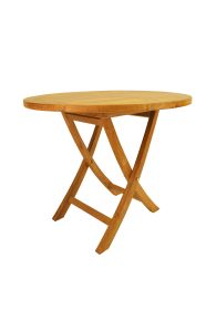 Bahama 35" Round Bistro Folding Table