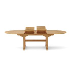 Sahara 106" Oval Double Ext. Table