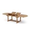 Bahama 117" Oval Extension Table w/ Double Extensions