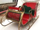 Large Iron Classic Christmas Sleigh "Philadelphia II"