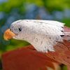 Large Flying Eagle Iron Rocking Stake "Aerie"