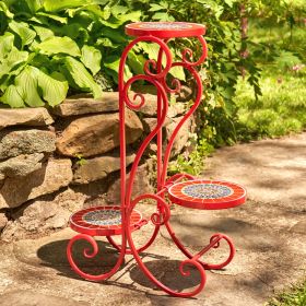 "Paris II" Mosaic Plant Stand