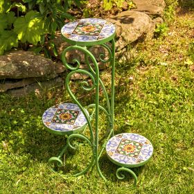 "Sydney" Mosaic Plant Stand