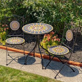 "London II" Mosaic Bistro Set