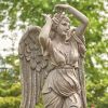 72.5" Tall Magnesium Angel Statue "Leyla"