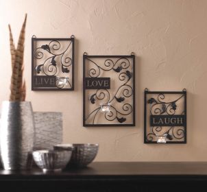 Live, Love, Laugh Wall Decor