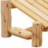 Rustic And Natural Cedar Outdoor Adirondack Ottoman