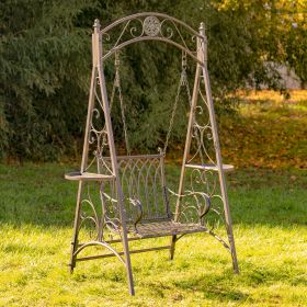 Iron Swing Chair "New York" (Colors_Zaer: Antique Bronze)