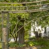 "Zina" Large Round Iron Garden Gazebo