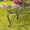 61.5" Victorian Style Round Metal Tree Bench "Paris 1968