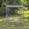 "Giorgi" Iron Swing Bench