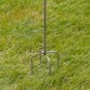 63.75" Tall Iron Birdhouse Stake "Zurich"