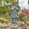 39" Tall Magnesium Angel Statue Praying "Taylor"