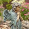 39" Tall Magnesium Angel Statue Praying "Taylor"