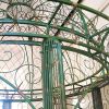 13ft. Tall Round Metal Garden Gazebo "Zara"