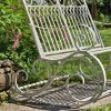 "Tatiana" Iron Rocking Garden Bench